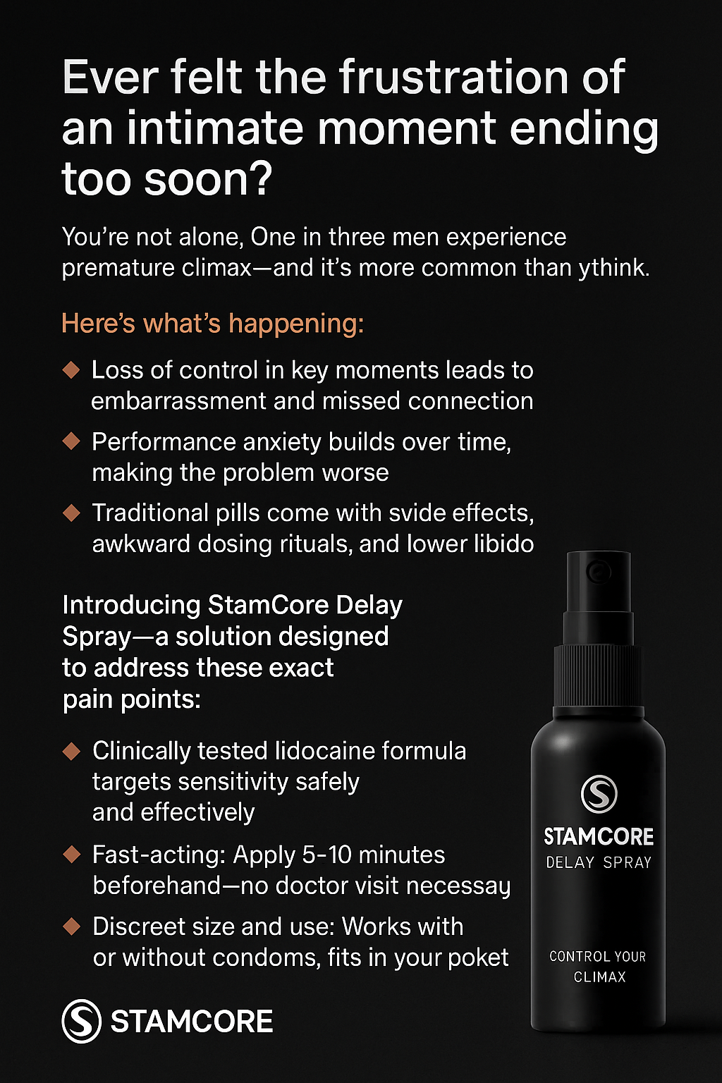 Strong Delay Spray